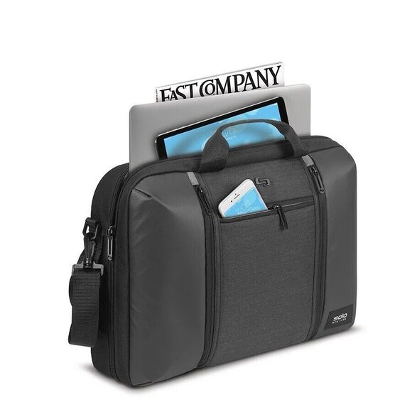 Solo New York Highpass Hybrid Briefcase Backpack NWT - Picture 5 of 13